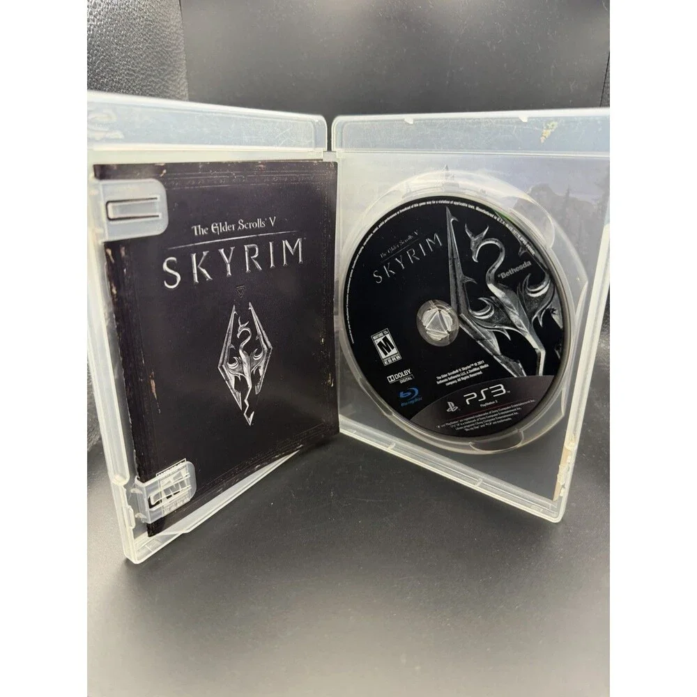 The Elder Scrolls V: Skyrim Sony PlayStation 3 PS3 Game Complete w/ Manual & Map